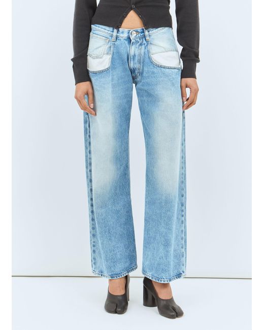 Maison Margiela Blue Five Pocket Jeans