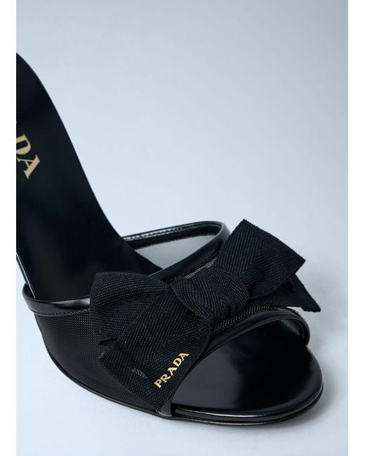 Prada Multicolor Mesh Heels