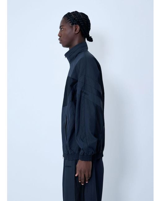 Vetements Blue Mesh Panel Track Jacket for men