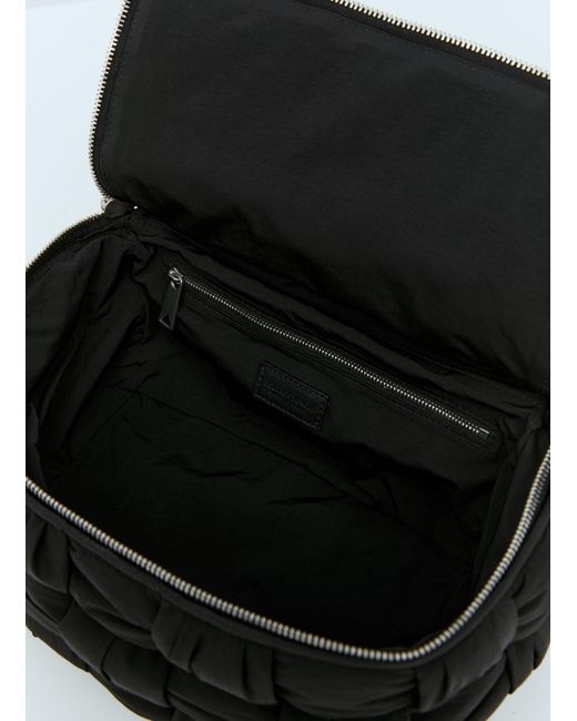 Bottega Veneta Black Cassette Travel Pouch for men