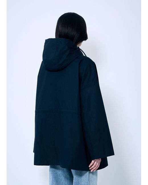 Moncler Blue Gaillion Short Parka Jacket