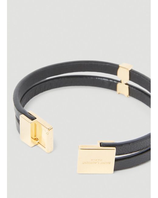 Saint Laurent Interlocking Monogram Bracelet