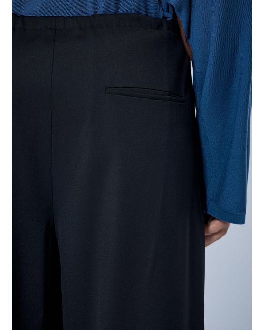 Kiko Kostadinov Blue Laan Gathered Trousers for men