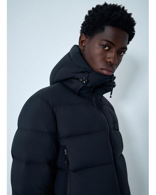 Moncler Blue Erterle Short Down Jacket for men