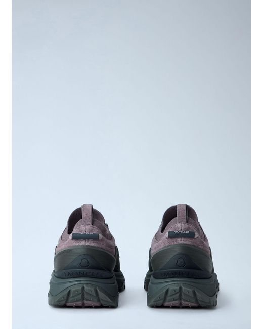 Moncler Black Trailgrip Lite3 Low Top Sneakers