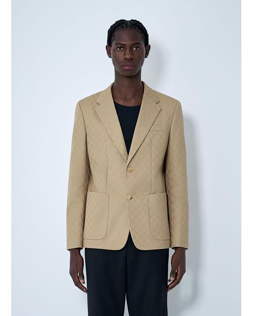 Gucci Natural Monogram Blazer for men