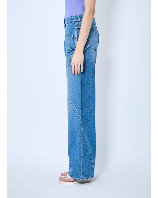 J.W. Anderson Blue Jw Anderson Twisted Workwear Jeans