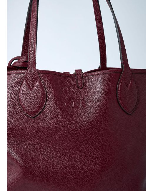 Gucci Purple Large Totissima Reversible Tote Bag