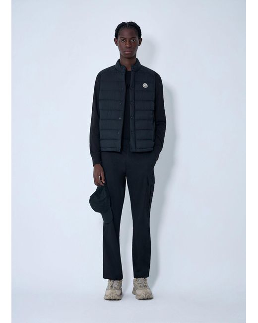 Moncler Blue Barthe Gilet for men
