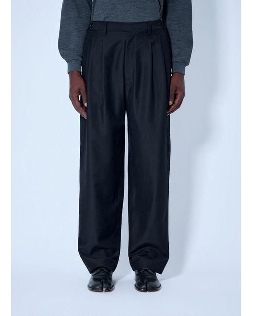 Ssstein Blue Wide Easy Pants for men