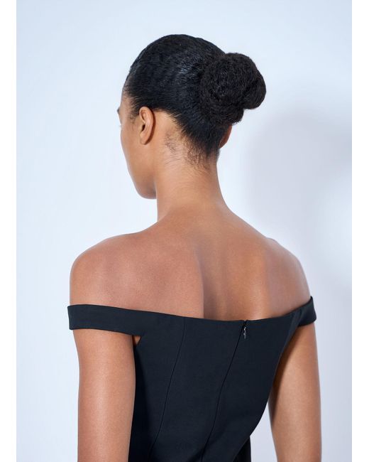 Rohe Blue Off Shoulder Top