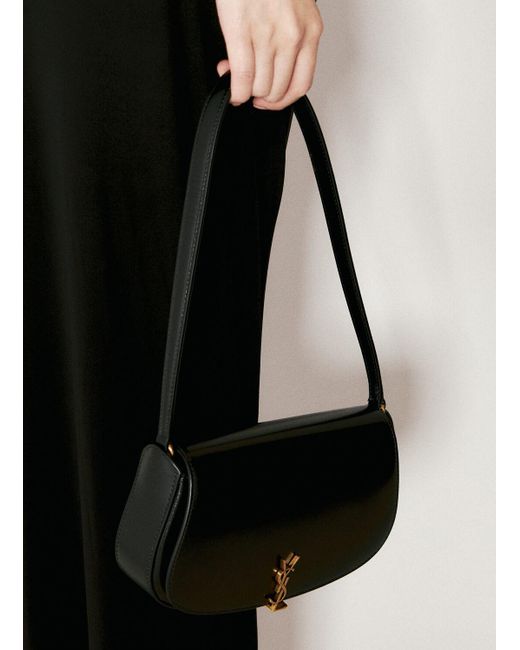 Saint Laurent Black Mini Voltaire Shoulder Bag