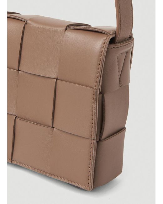 Bottega Veneta Natural Cassette Shoulder Bag
