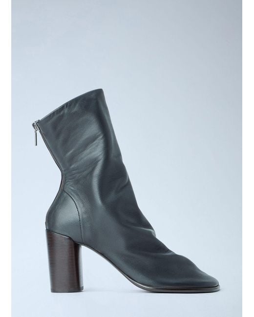 Lemaire Blue Glove Ankle Boots