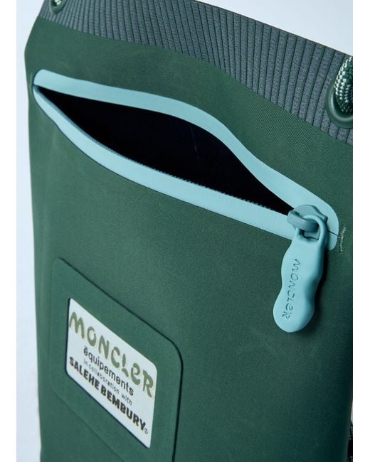 MONCLER X SALEHE BEMBURY Blue Amoeba Crossbody Pouch for men