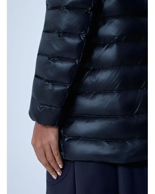 Moncler Blue Jasmin Short Parka Jacket