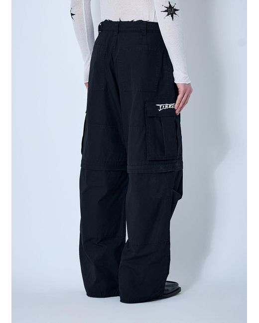 032c Blue Intermission Cargo Pants for men