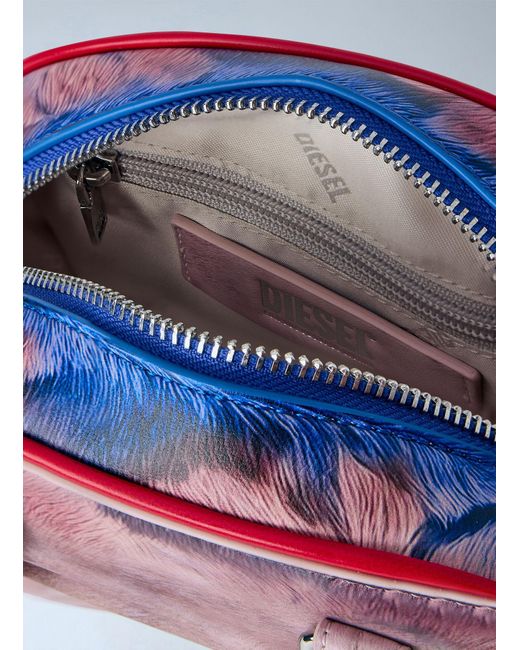 DIESEL Pink 1dr Dome Small Bowling Handbag