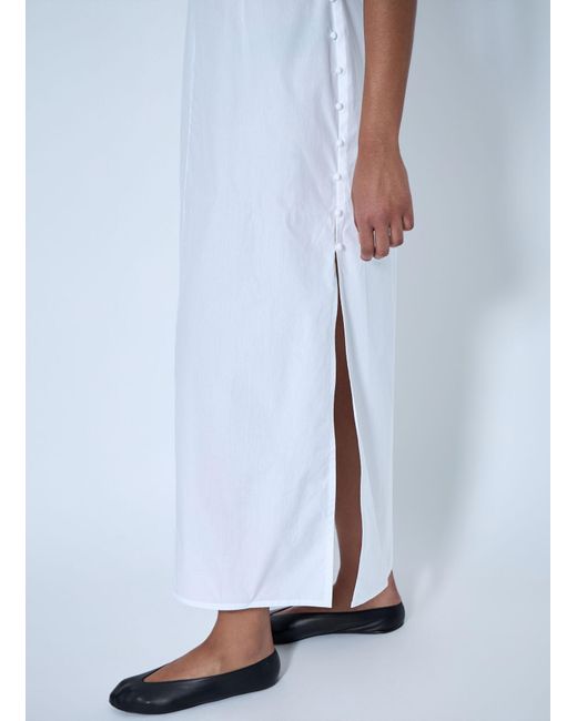 The Row Blue Kalmia Maxi Dress