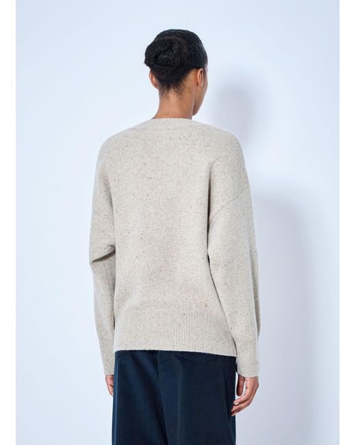 Rohe White Classic Mouliné Jumper