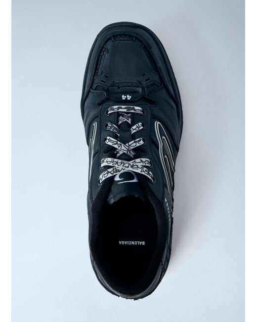 Balenciaga Blue Hamptons Worn-Out Sneakers for men