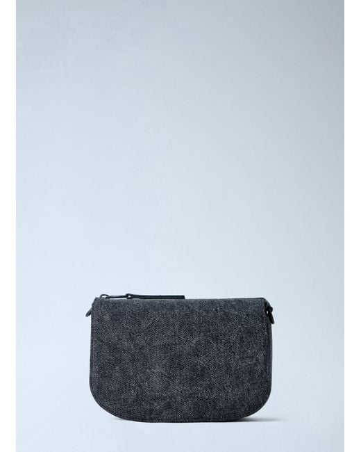 DIESEL Gray 1dr Camera Bag for men