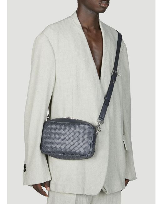 Bottega Veneta White Mann Crossbody Bags One Size for men