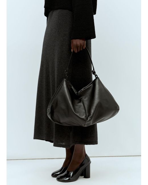 The Row Black Samia Shoulder Bag