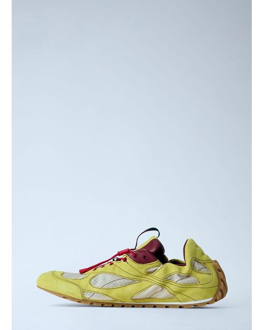 Bottega Veneta Green Orbit Flash Sneakers for men