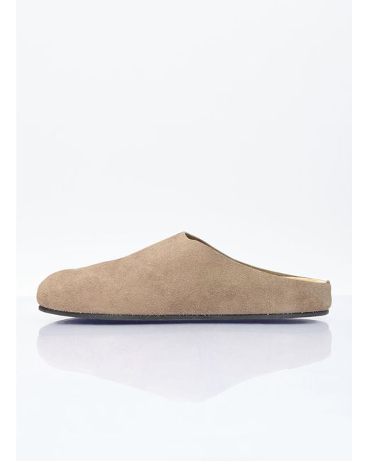 The Row White Hugo Mules