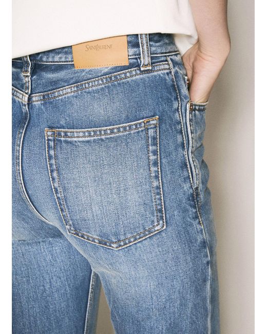 Saint Laurent Blue 90's Slim Jeans