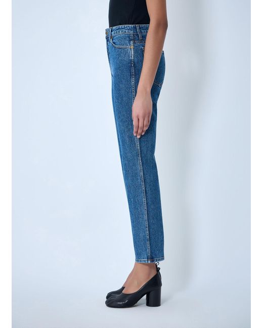 Khaite Blue Abigail Stretch Jeans
