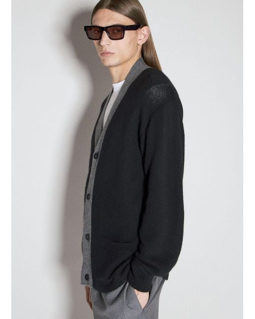 Prada Black Cashmere Cardigan for men