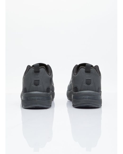 Stone Island Gray Grime Sneakers for men