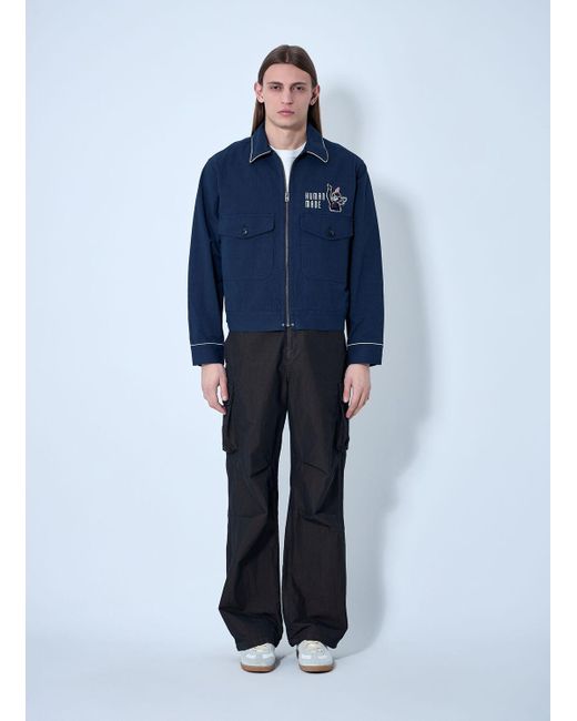 Human Made Blue Drizzler Jacket for men