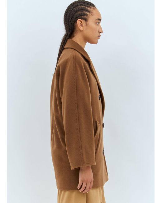 Max Mara Brown Short 101801 Icon Coat