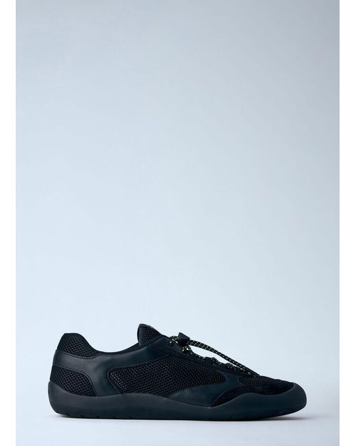 Prada Black Speedrock Mesh Panel Sneakers for men