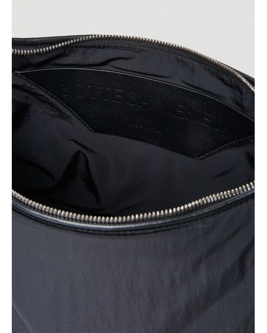Bottega Veneta Black Half-moon Crossbody Bag for men