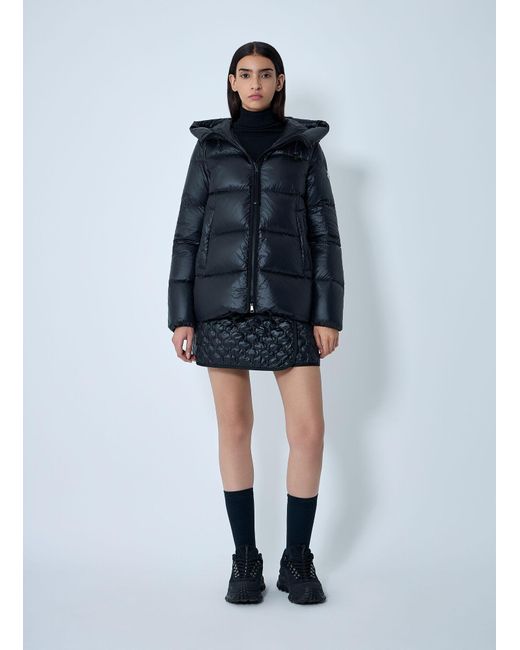 Moncler Blue Serittes Short Parka