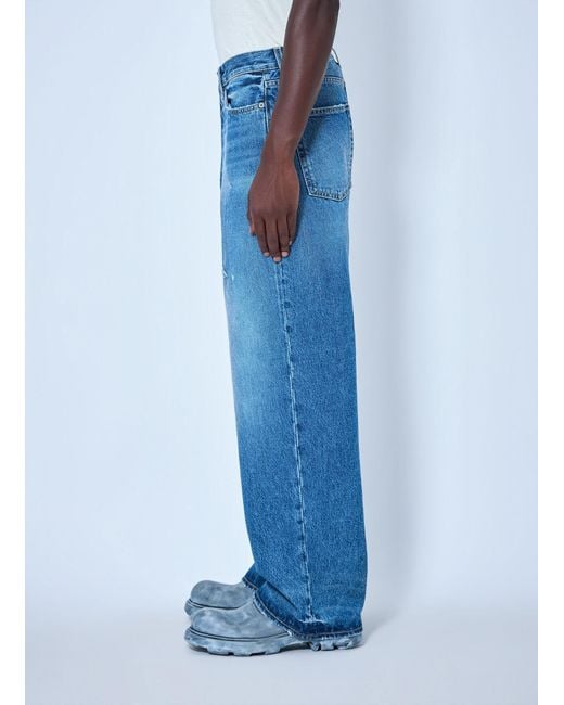 Acne Blue 1981 Baggy Jeans for men
