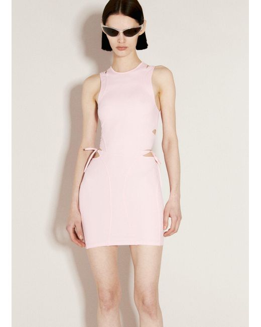 Vetements Pink Deconstructed Bikini Dress
