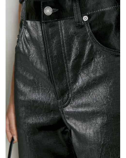 Saint Laurent Black Long Extreme Baggy Jeans