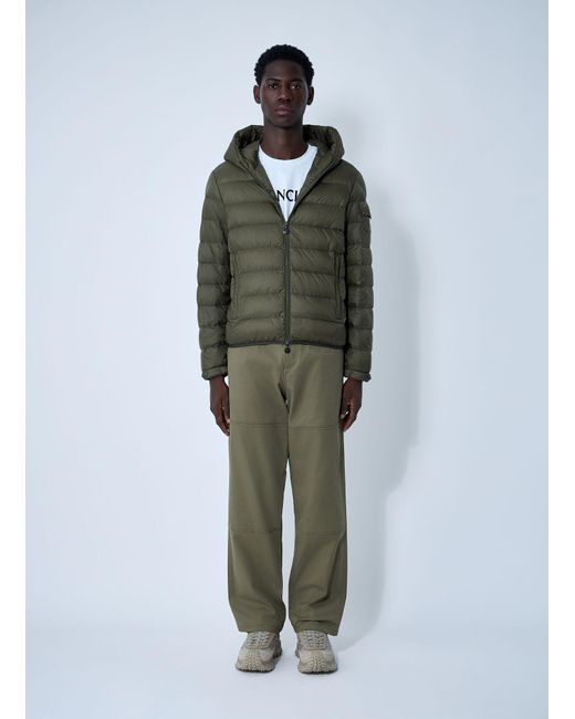 Moncler Green Najan Short Down Jacket for men