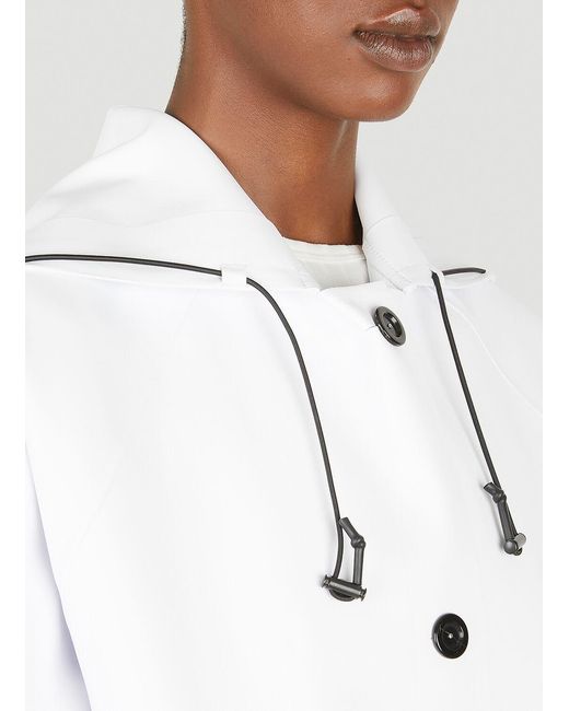 Kassl White Sailor Short Jacket