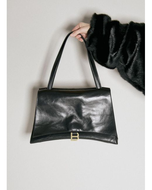 Balenciaga Black Crush Large Chain Shoulder Bag