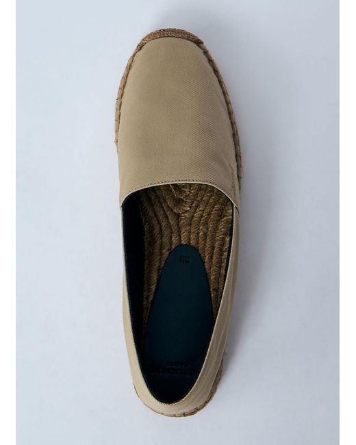 Saint Laurent White Cotton Espadrilles