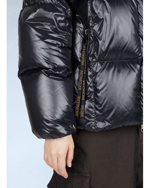 Moncler Gray Parana Short Down Jacket