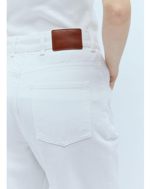 Moncler Blue Woman Jeans It - 38