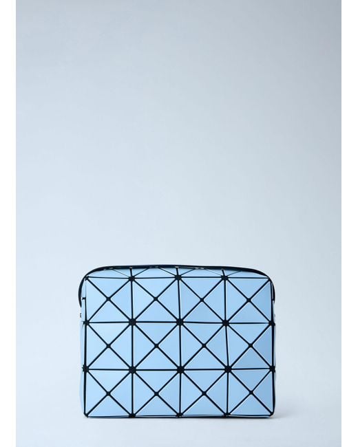 Issey Miyake Blue Cuboid Shoulder Bag