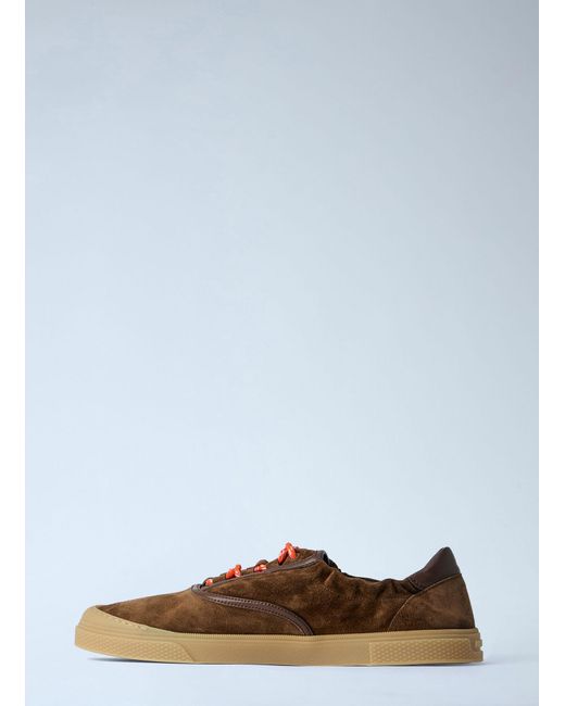 Moncler White Vera Leisure Sneakers for men